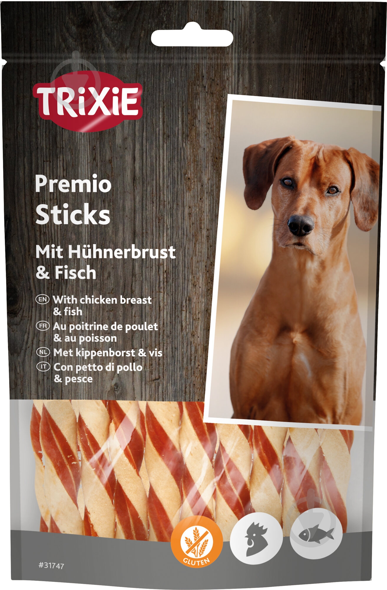 Лакомство Trixie PREMIO Fish Chicken Sticks 80 г (31747) - фото 1