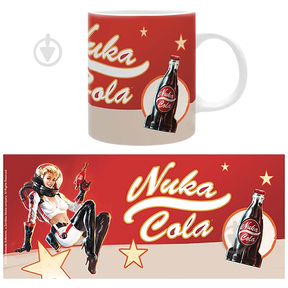 Чашка ABYstyle FALLOUT Nuka Cola 320 мл (MG1208) - фото 4