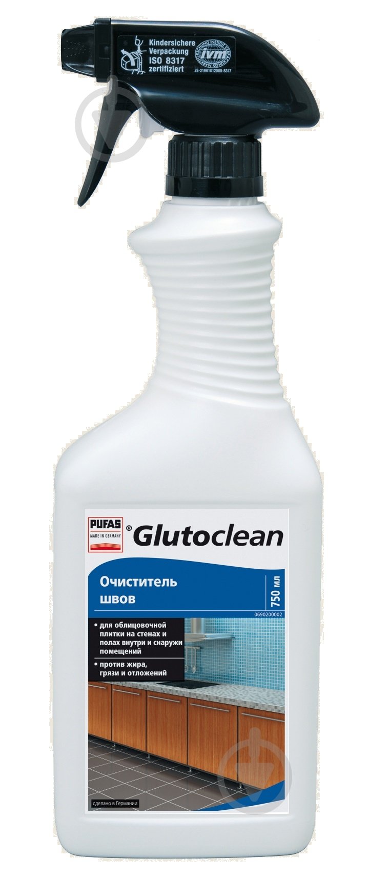 Засіб Glutoclean Очисник швів 6 шт. x 0,75 л - фото 1