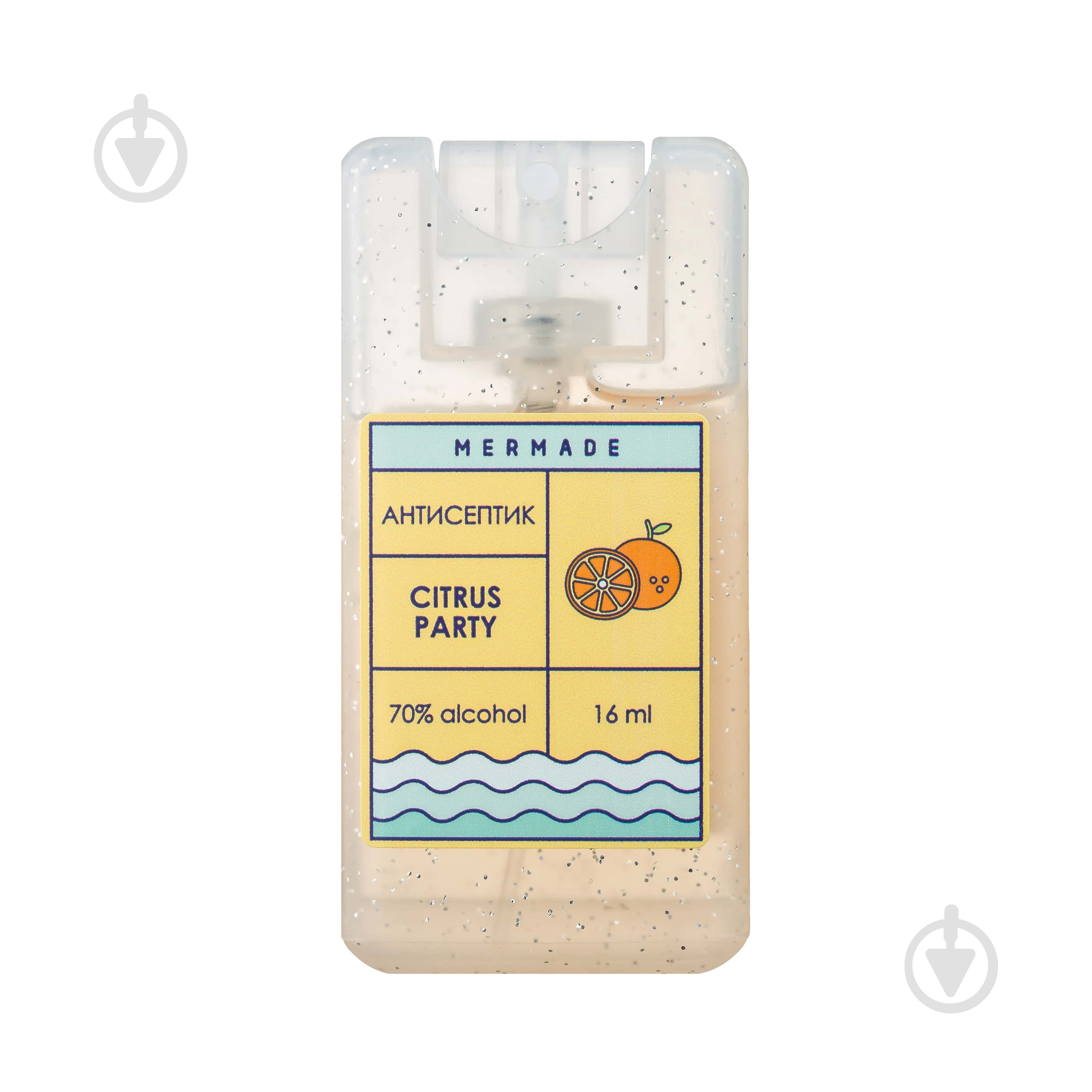 Спрей антибактериальный Mermade Citrus Party 16 мл - фото 1 Спрей антибактериальный Mermade Citrus Party 16 мл - фото 1