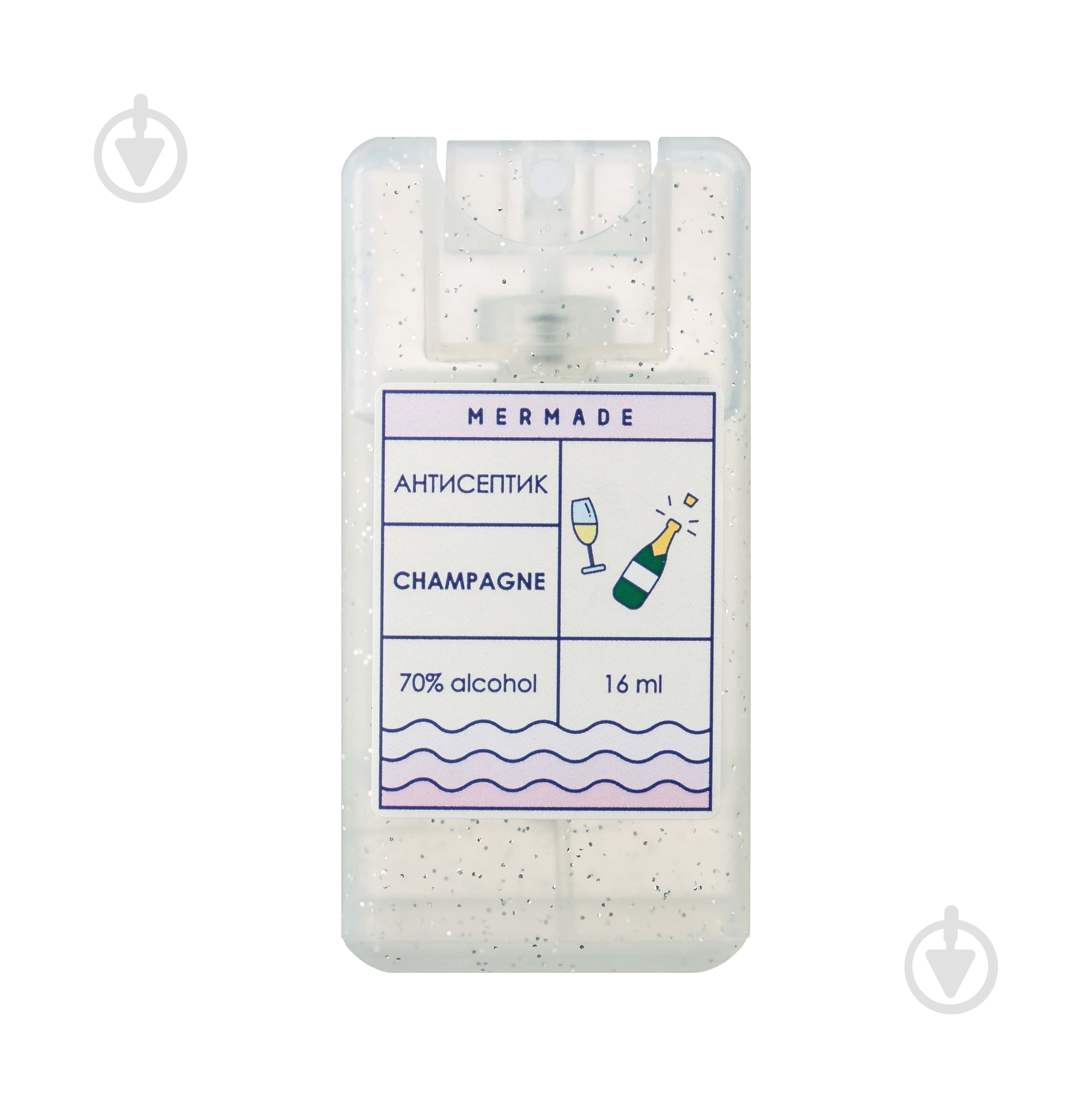 Спрей антибактериальный Mermade Champagne 16 мл - фото 1 Спрей антибактериальный Mermade Champagne 16 мл - фото 1