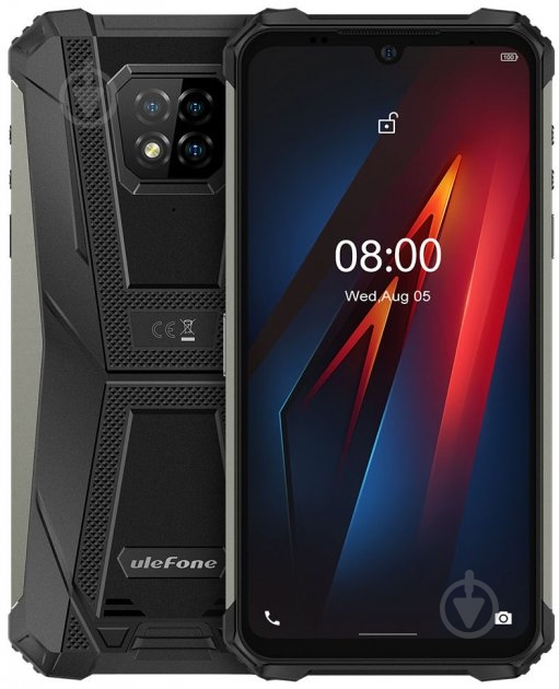 Смартфон Ulefone Armor 8 4/64GB black - фото 1