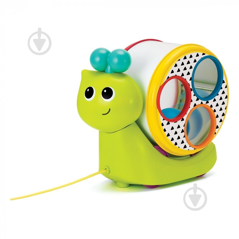 Игрушка-каталка Sensory Улитка с шариками B KIDS - фото 1