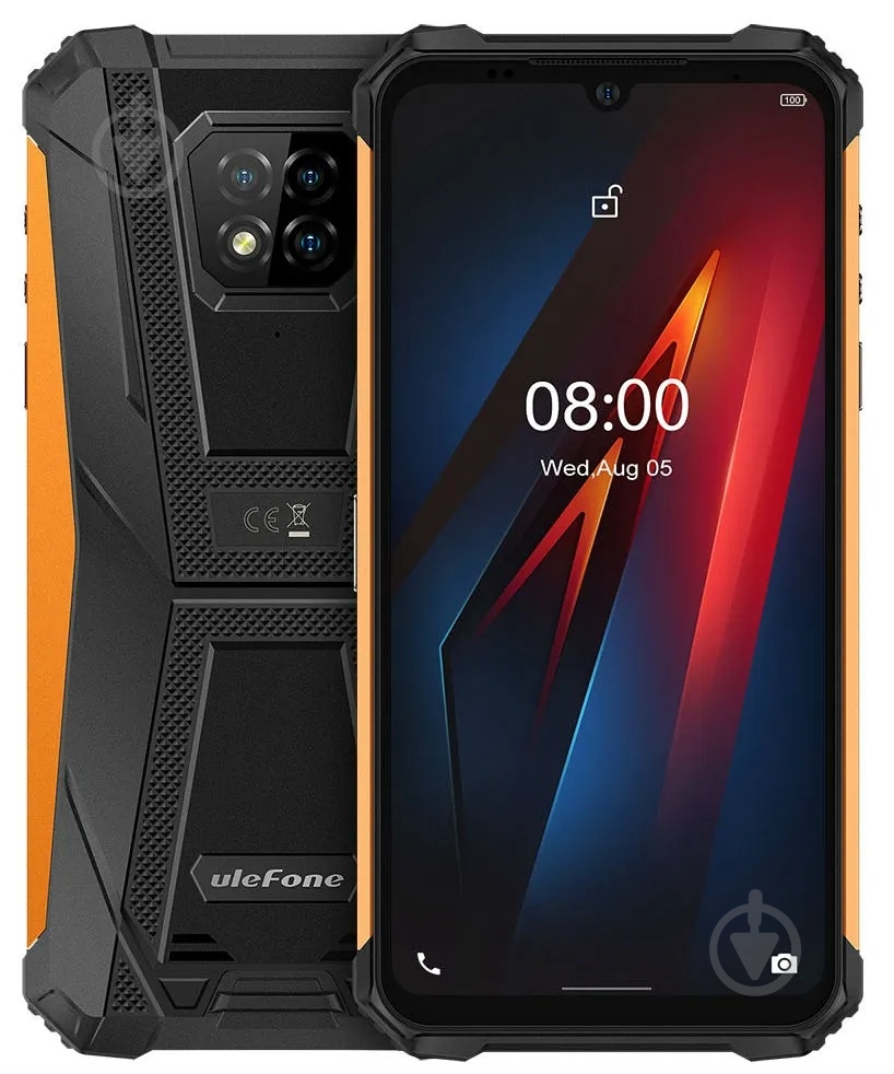 Смартфон Ulefone Armor 8 Pro 8/128GB orange - фото 1