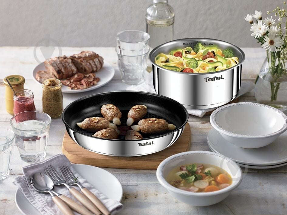 Набор посуды Tefal Ingenio Emotion 5 предметов L897S574 - фото 17 Набор посуды Tefal Ingenio Emotion 5 предметов L897S574 - фото 17