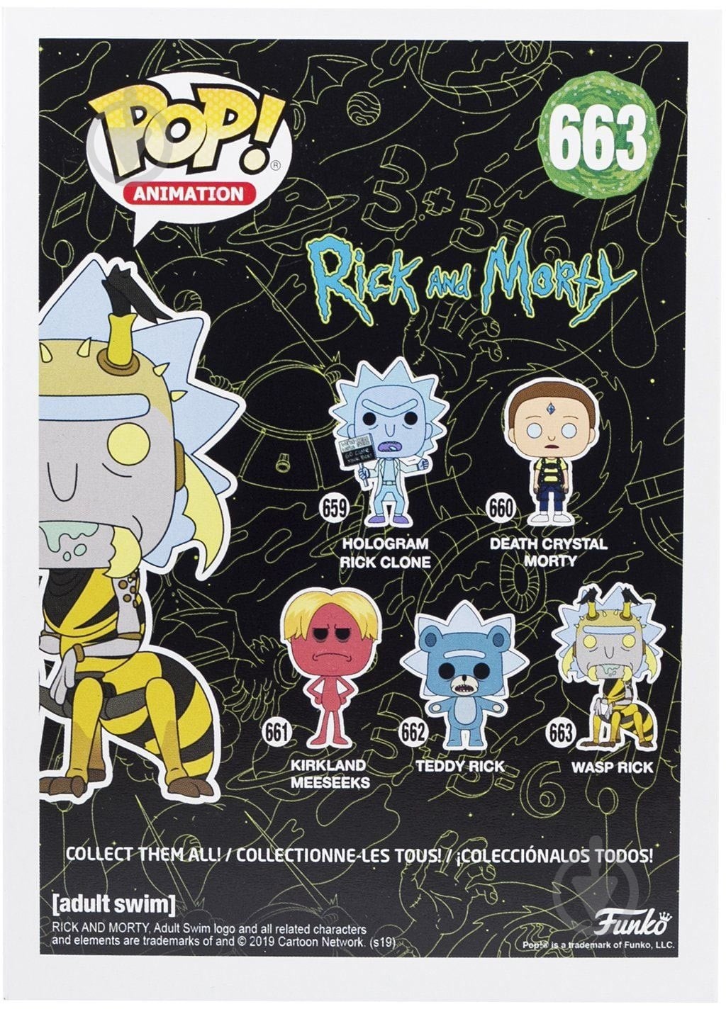 Фигурка Funko POP! Rick & Morty Wasp Rick (FUN2549172) - фото 4