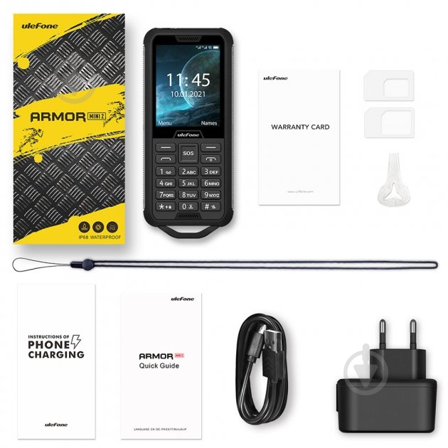 Мобильный телефон Ulefone Armor MINI 2 black - фото 8