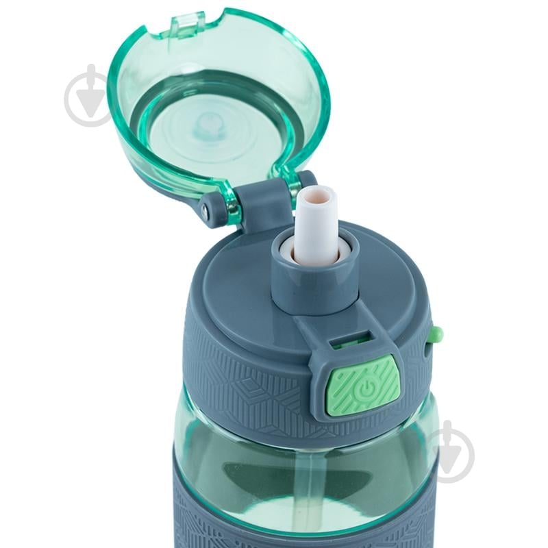 Пляшка для води KITE K24-1201-2 600 мл зелена - фото 4