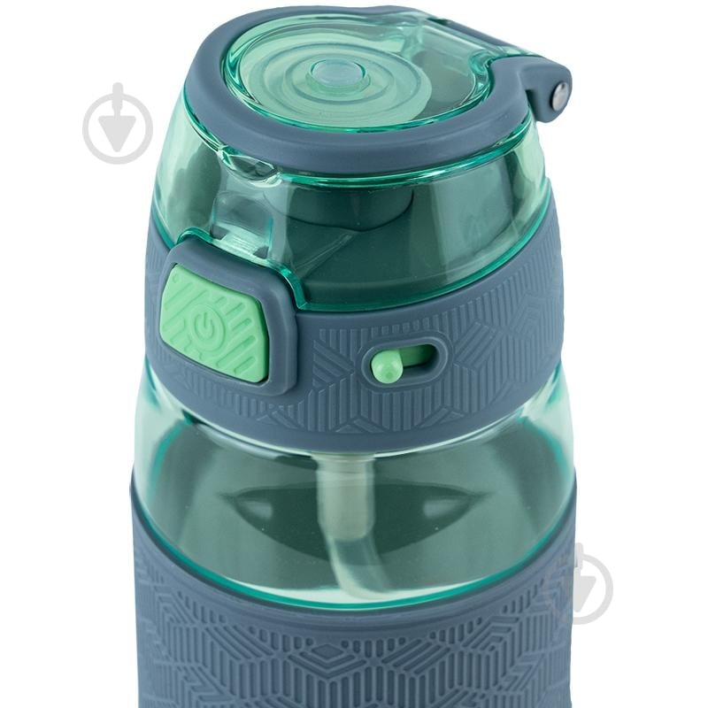 Пляшка для води KITE K24-1201-2 600 мл зелена - фото 3