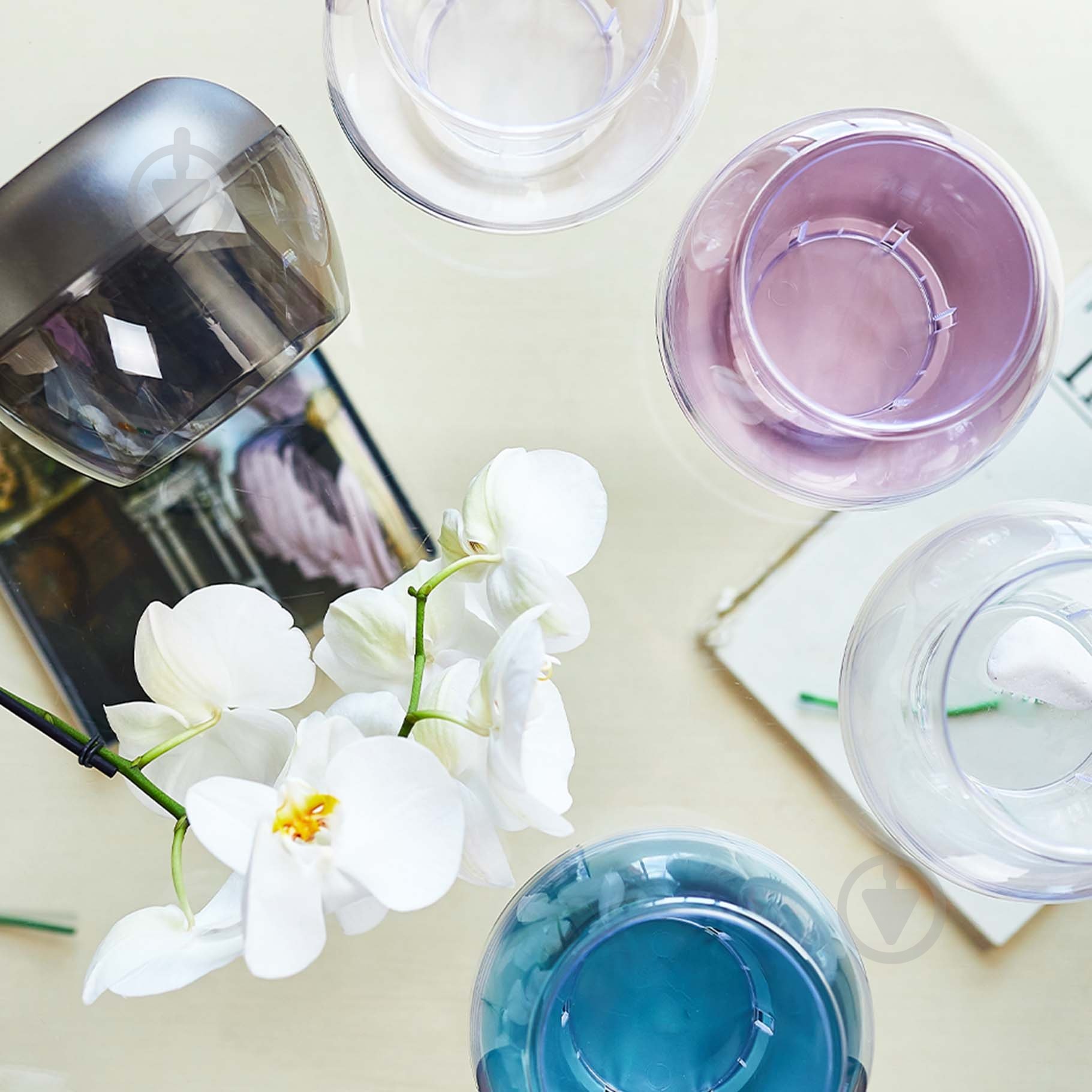 Вазон пластиковый Алеана Сфера круглый 0,5 л фрезия - фото 2