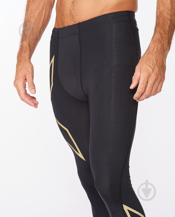 Тайтси 2XU Light Speed Compression Tights 1/1 MA5305b_BLK/GRF р.S чорний - фото 5