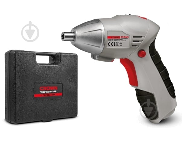 Отвертка аккумуляторная Crown CT22023 BMC - фото 1