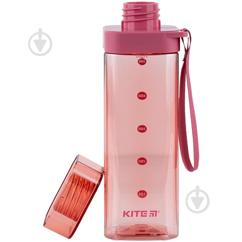 Пляшка для води KITE K24-1209-3 550 мл рожева - фото 4