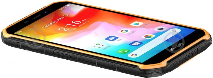 Смартфон Ulefone Armor X7 2/16GB orange - фото 6