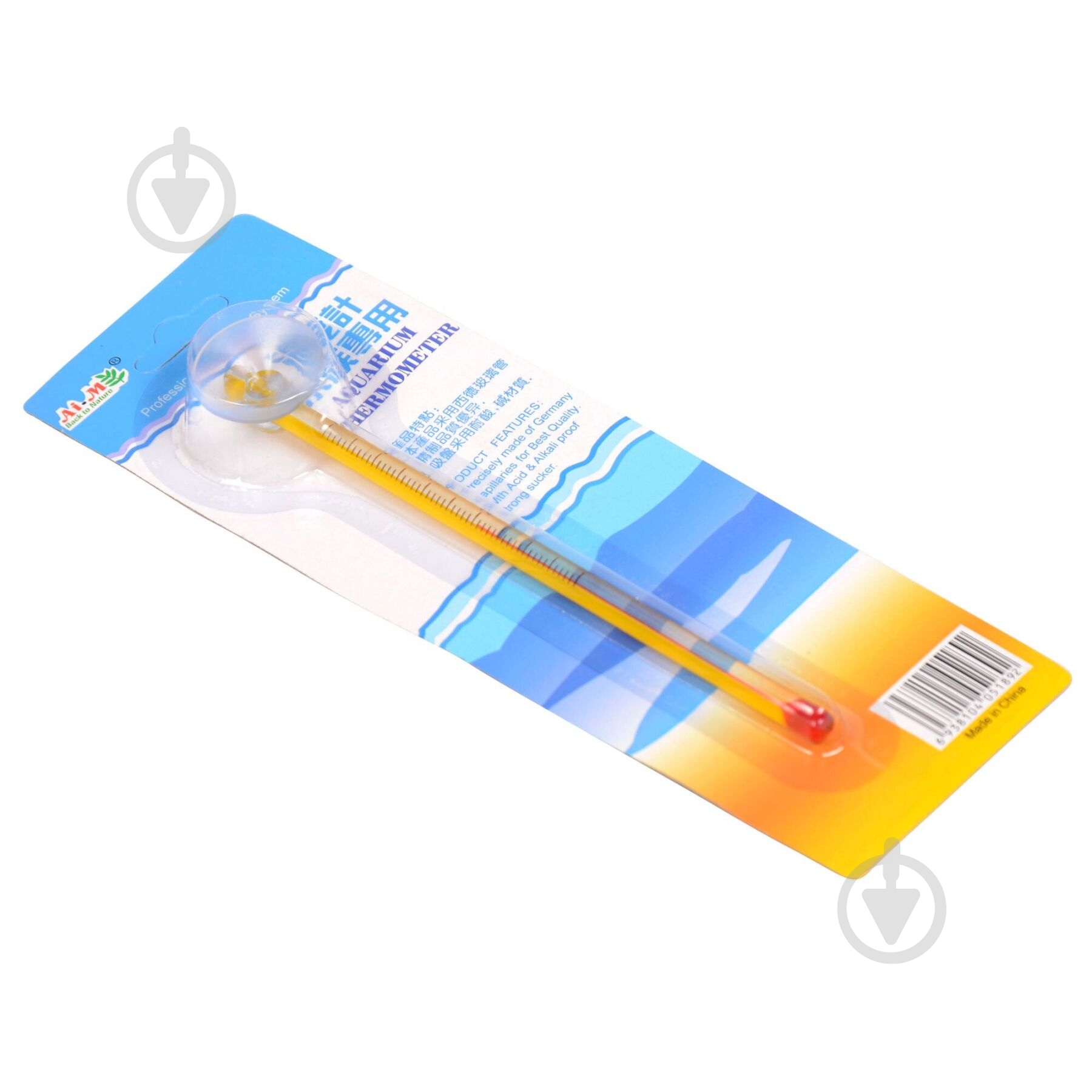 Термометр KW Zone стеклянный с присоской - фото 1 Термометр KW Zone стеклянный с присоской - фото 1