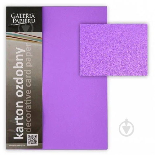 Картон цветной A4 MILLENIUM VIOLET Galeria Papieru - фото 1