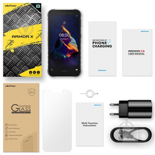 Смартфон Ulefone Armor X8 4/64GB black - фото 11 Смартфон Ulefone Armor X8 4/64GB black - фото 11