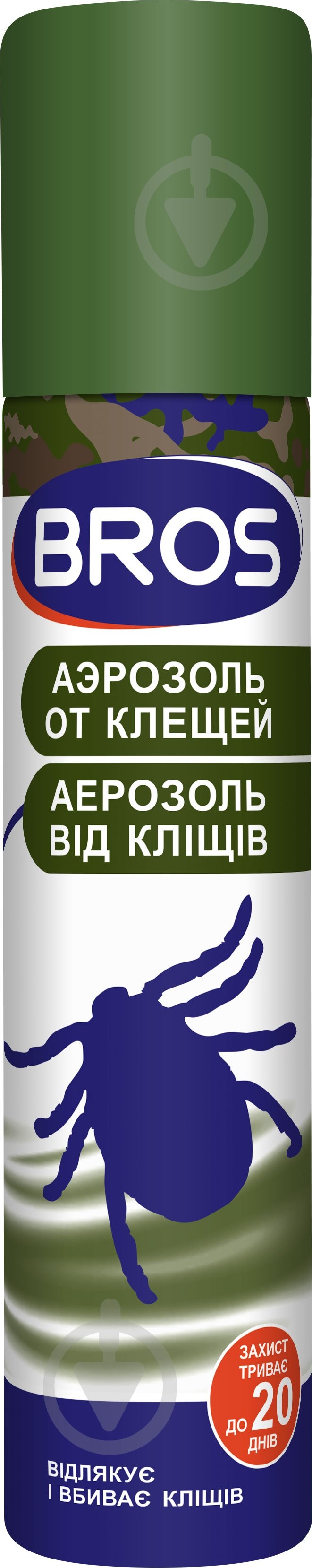 Аерозоль від кліщів Bros 90 мл - фото 1