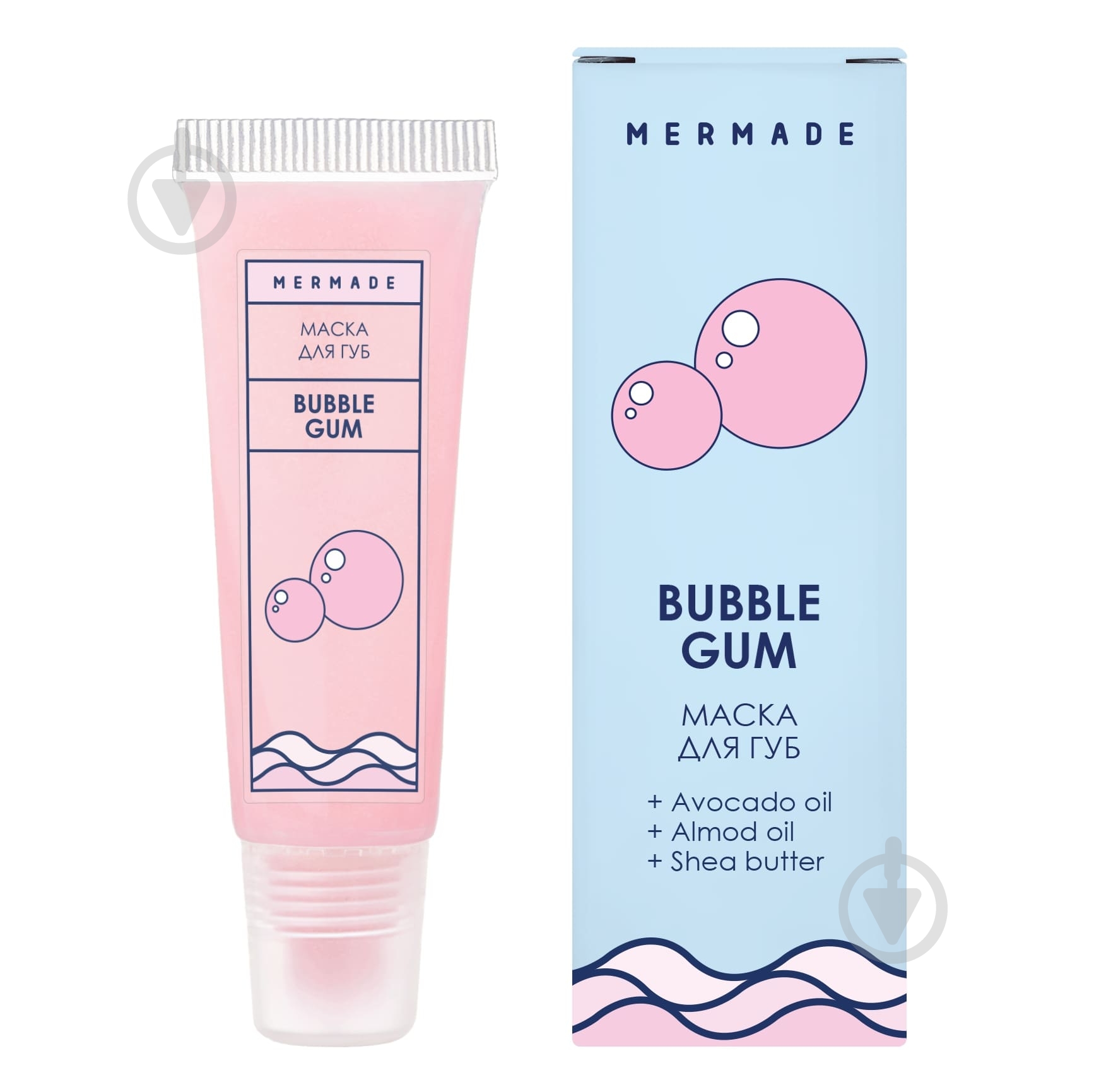 Маска для губ Mermade Bubble Gum 10 мл - фото 1