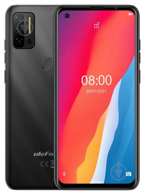 Смартфон Ulefone Note 11P 8/128GB black - фото 1
