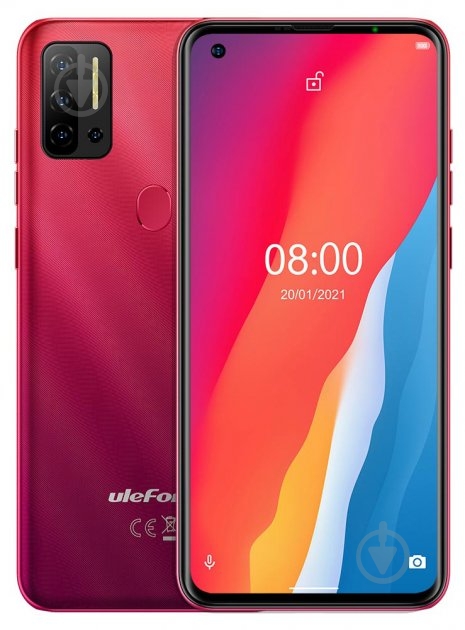 Смартфон Ulefone Note 11P 8/128GB red - фото 1