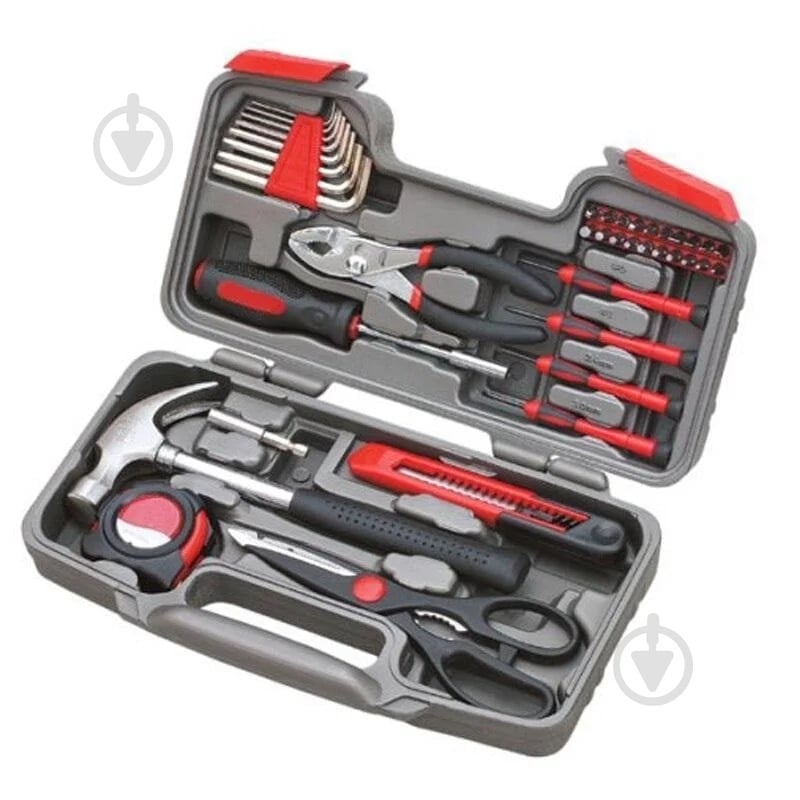 Набор ручного инструмента Supretto 38 шт. 5911 - фото 1 Набор ручного инструмента Supretto 38 шт. 5911 - фото 1