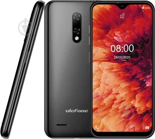 Смартфон Ulefone Note 8 2/16GB black - фото 2