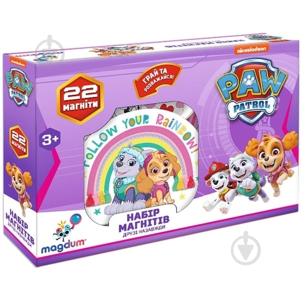 Игра магнитная Magdum Щенячий патруль_Друзья навсегда ML4034-03 - фото 1