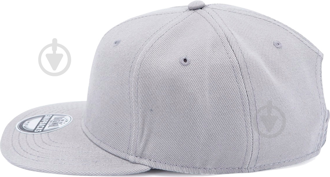 Кепка Cofee Snap Solid 2021-7А one size серый - фото 3