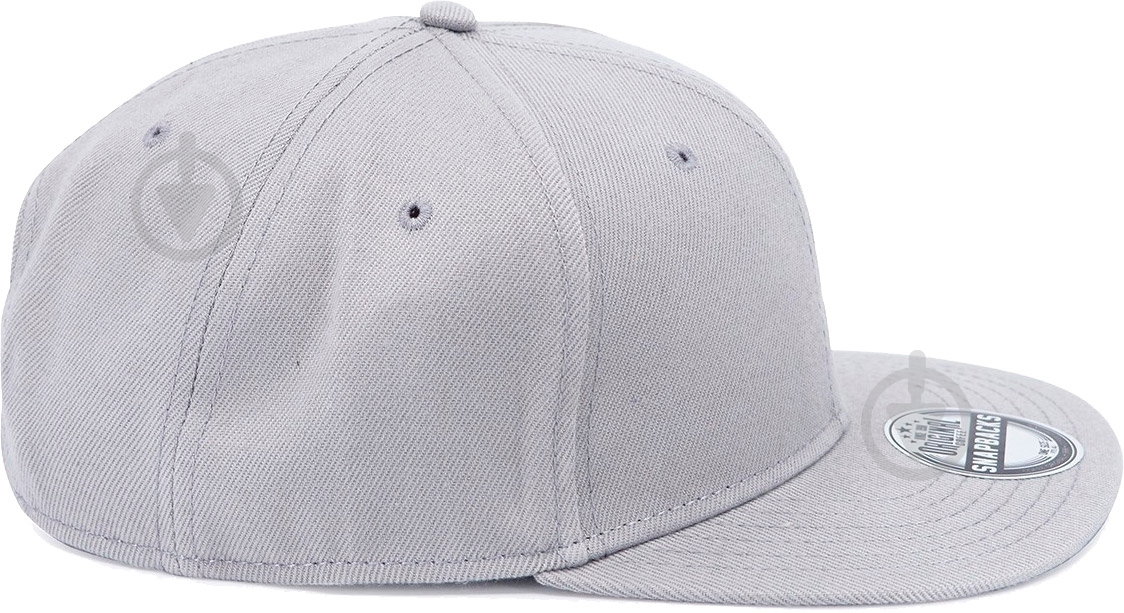 Кепка Cofee Snap Solid 2021-7А one size серый - фото 4