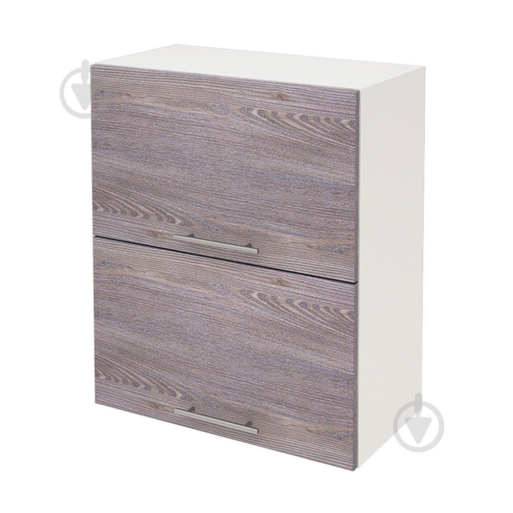 Шафа верхня Руна МВЖП 600x718x300 мм дуб димчастий/білий ROKO - фото 1