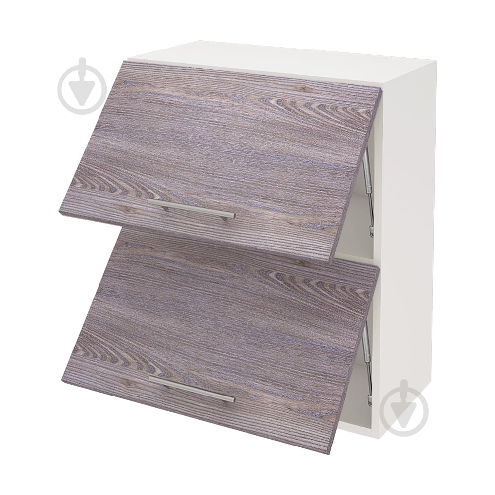 Шафа верхня Руна МВЖП 600x718x300 мм дуб димчастий/білий ROKO - фото 2