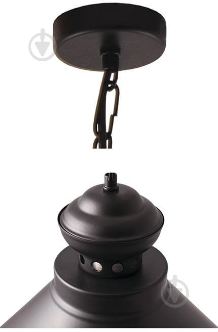 Подвес Vesta Light 1x60 Вт E27 черный LOFT 17331 - фото 2 Подвес Vesta Light 1x60 Вт E27 черный LOFT 17331 - фото 2
