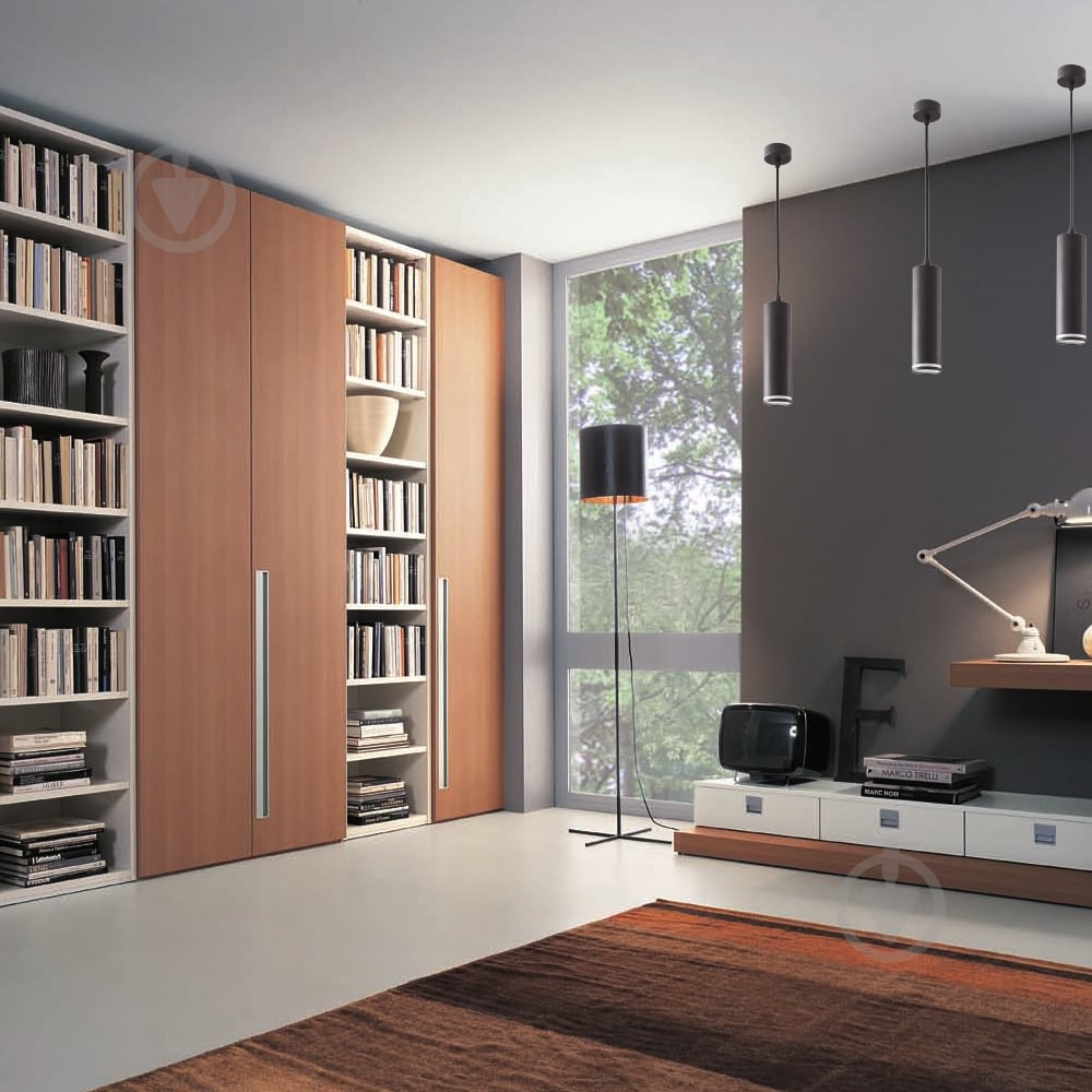 Підвіс LightMaster 1x12 Вт GU10 чорний MLS128 MR16/GU10 чорний - фото 6