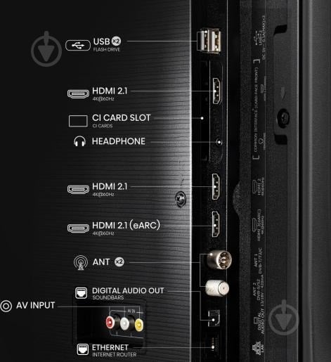 Телевізор Hisense 55E7Q - фото 10