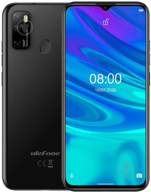 Смартфон Ulefone Note 9P 4/64GB black - фото 1