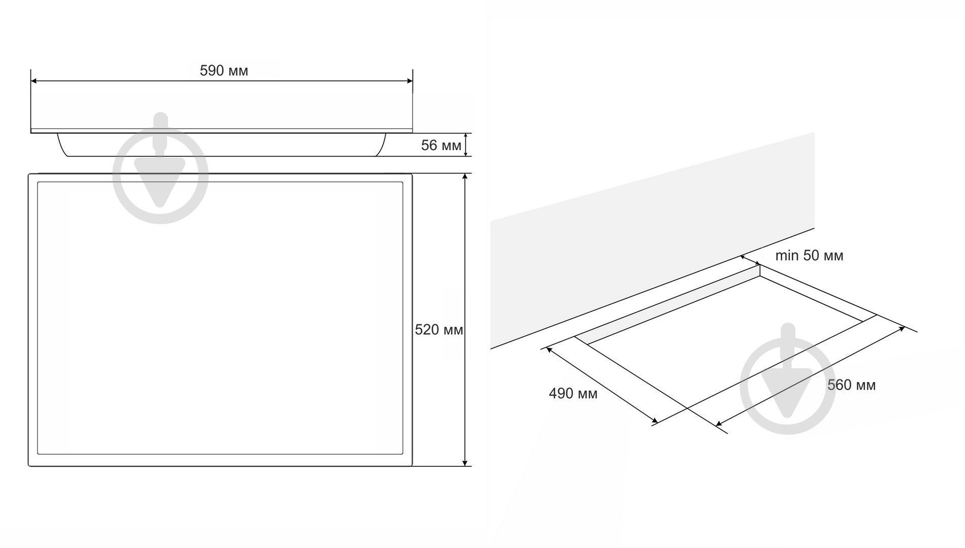 Варочная поверхность электрическая Eleyus Electa 60 BL V - фото 13