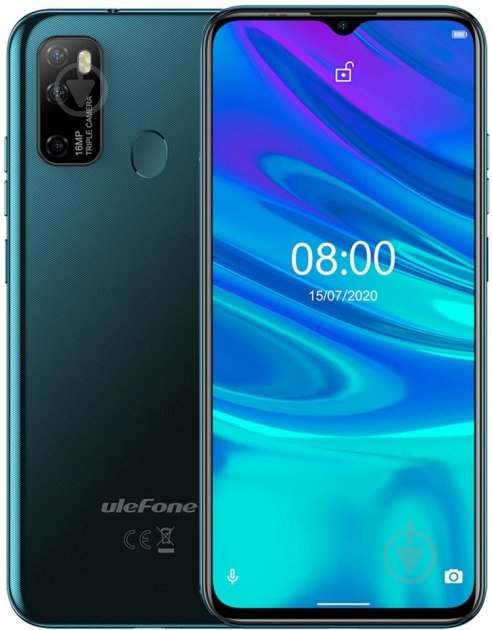 Смартфон Ulefone Note 9P 4/64GB midnight green - фото 1 Смартфон Ulefone Note 9P 4/64GB midnight green - фото 1