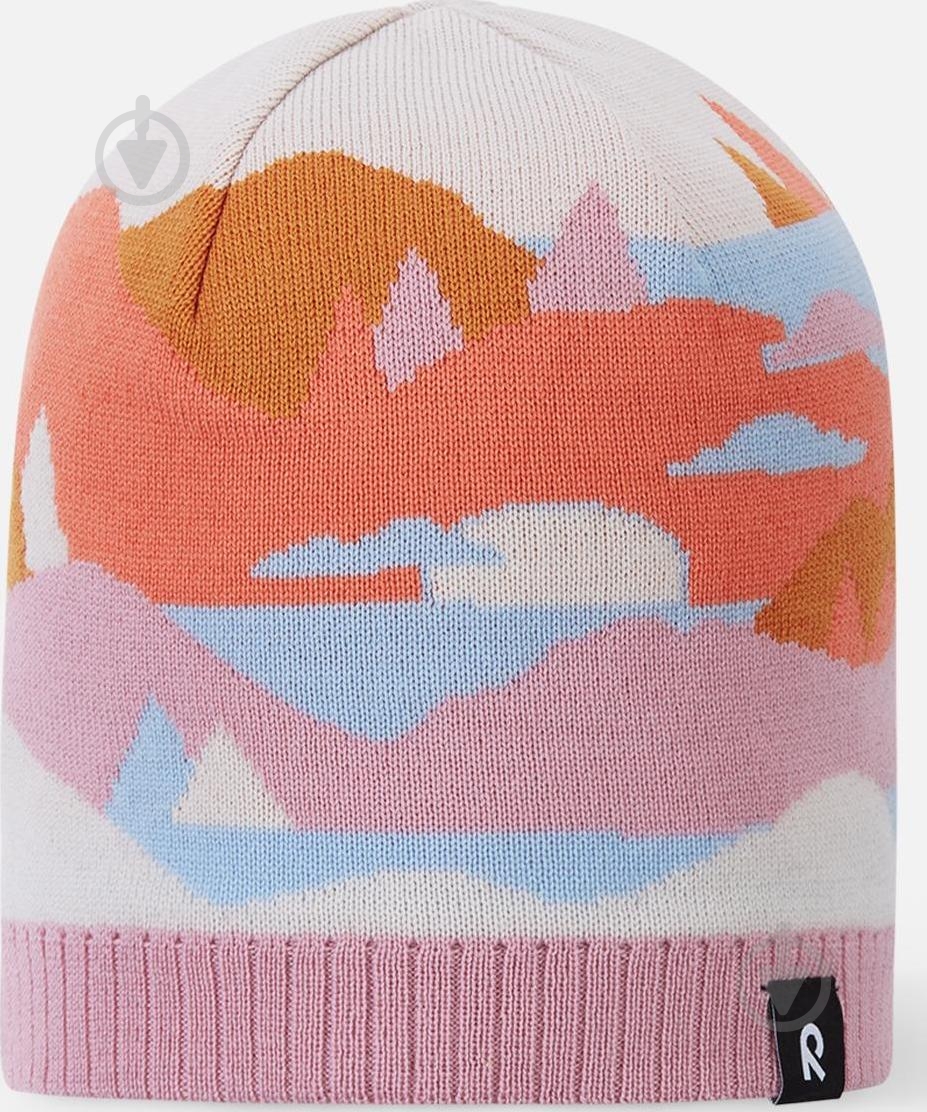 Шапка-бини Reima Kuviot 5300077C-3232 р.56/58 оранжевый - фото 1 Шапка-бини Reima Kuviot 5300077C-3232 р.56/58 оранжевый - фото 1