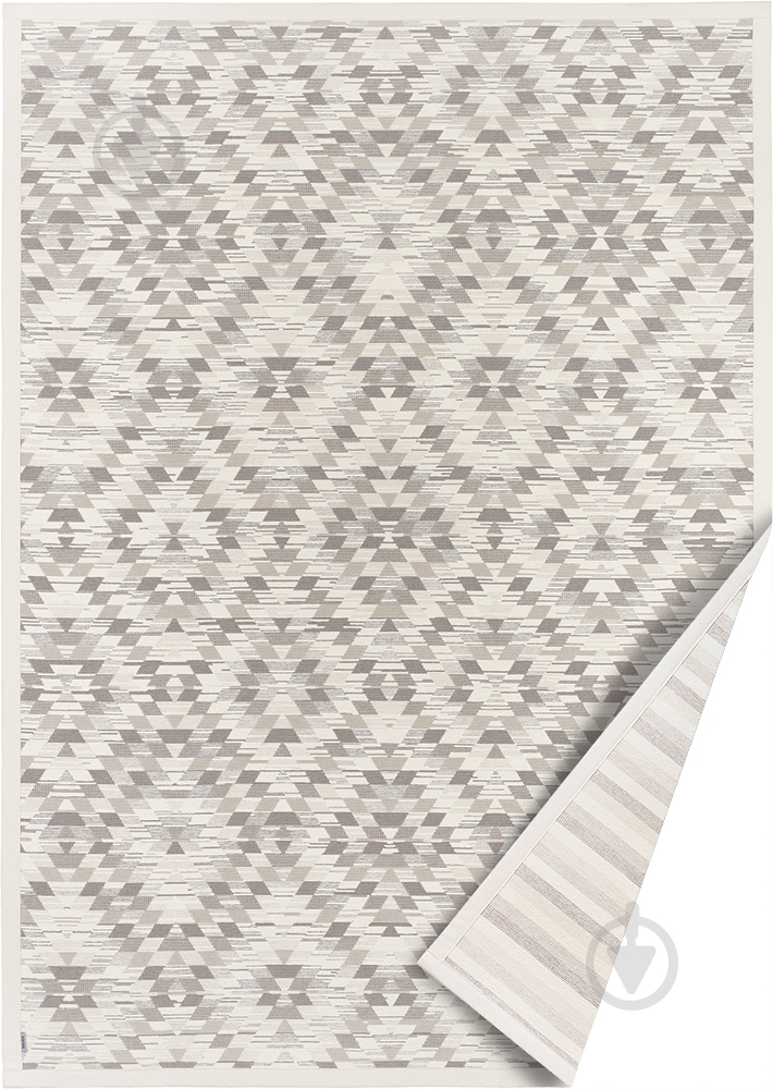 Ковер Narma VERGI white 80x250 см двусторонний - фото 3