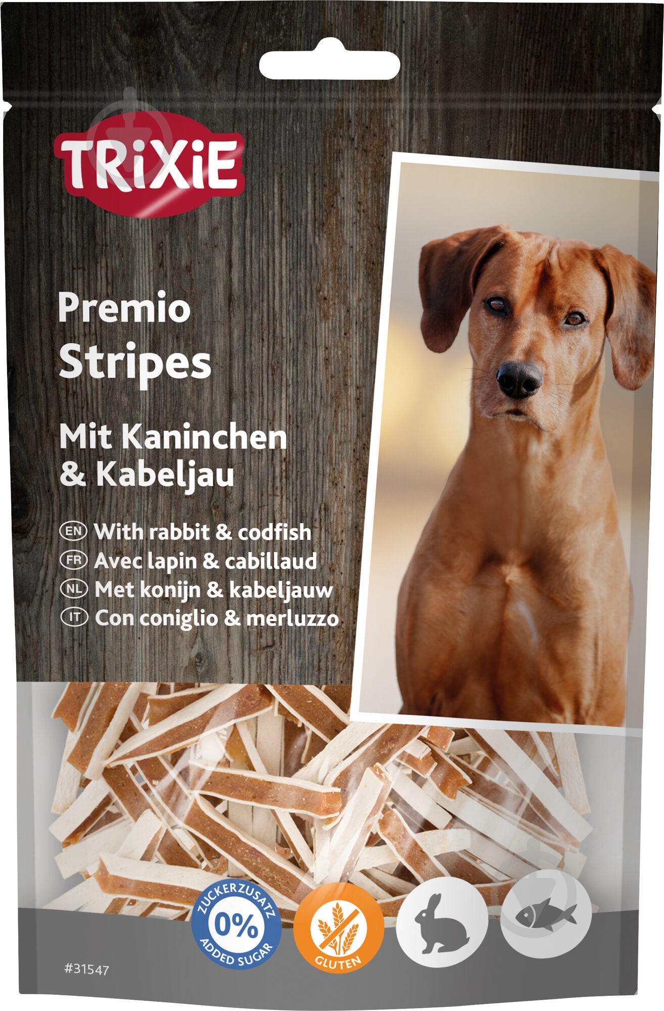 Лакомство Trixie PREMIO Fish Rabbit Stripes 100 г (31547) - фото 1