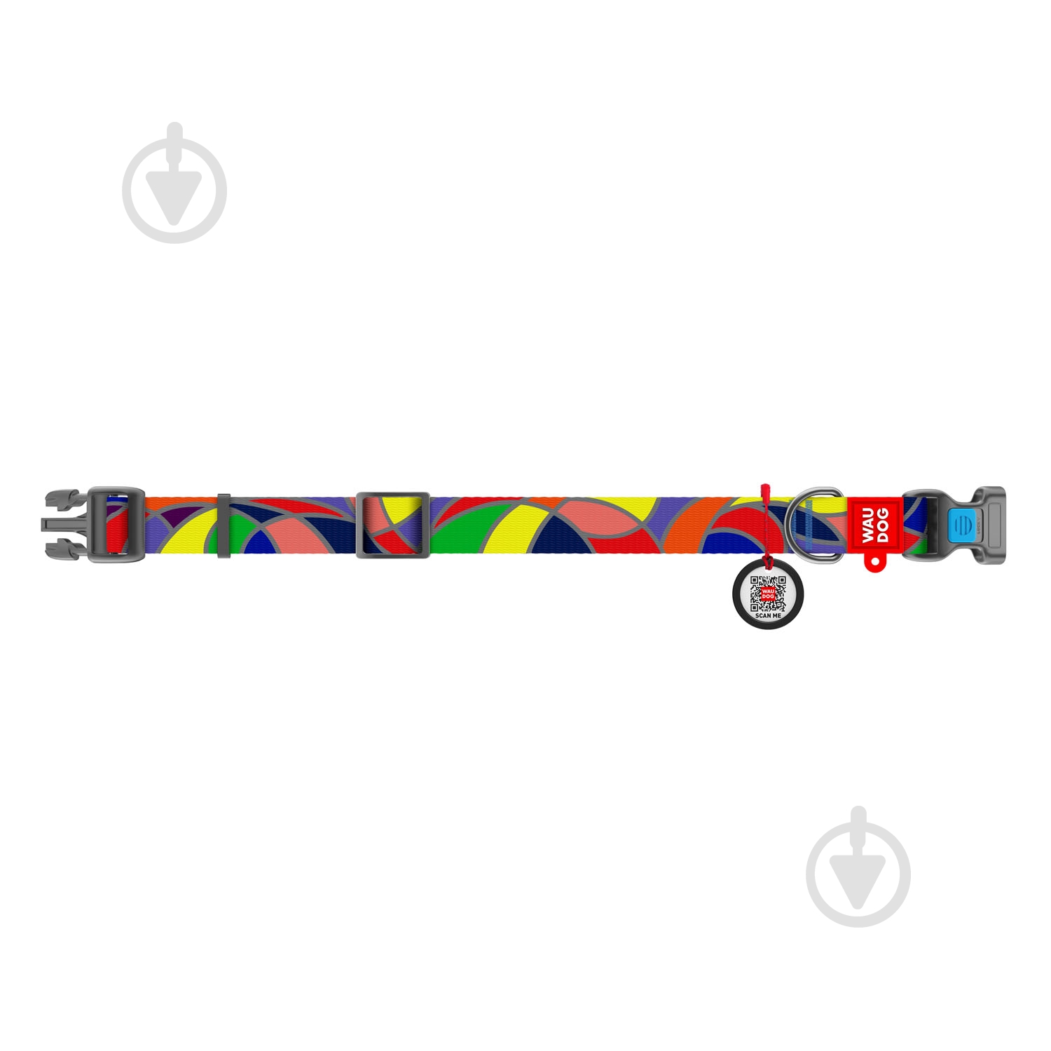 Ошейник WAUDOG Nylon с рисунком Витраж 1,5х23-35 см - фото 2 Ошейник WAUDOG Nylon с рисунком Витраж 1,5х23-35 см - фото 2