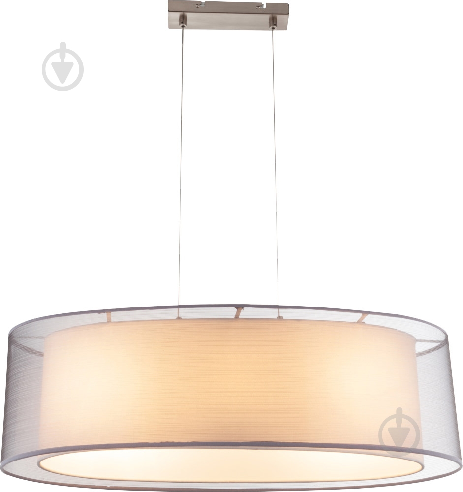 Люстра подвесная Globo Theo 3xE27 никель 15190H2 - фото 1