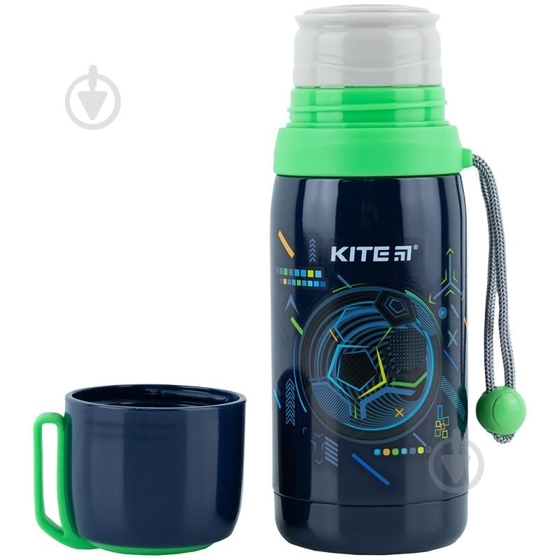Термос KITE 350 мл Goal 301-1 - фото 2