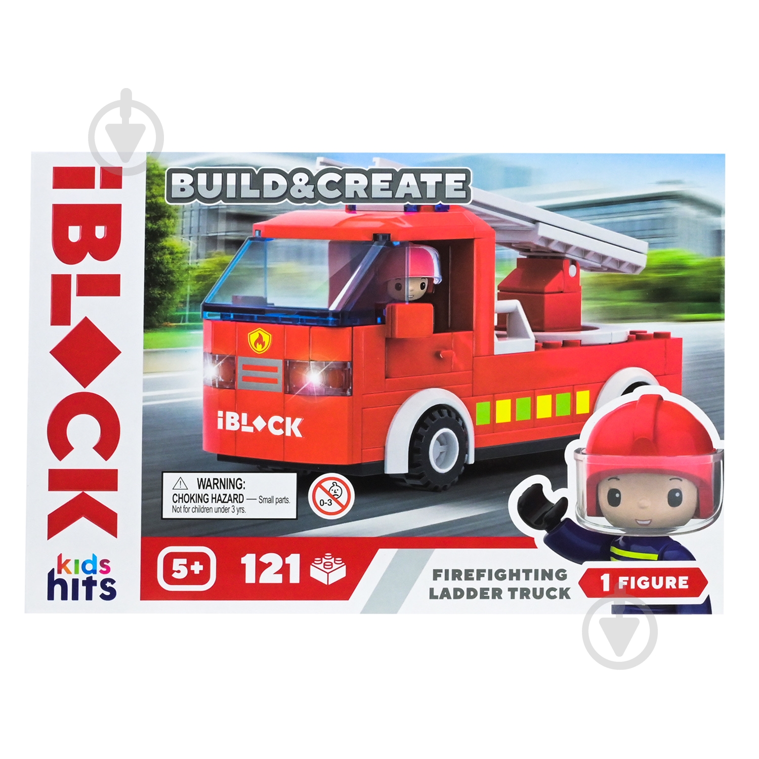 Конструктор Iblock FIRE 121 дет. KH43/001/1 - фото 2