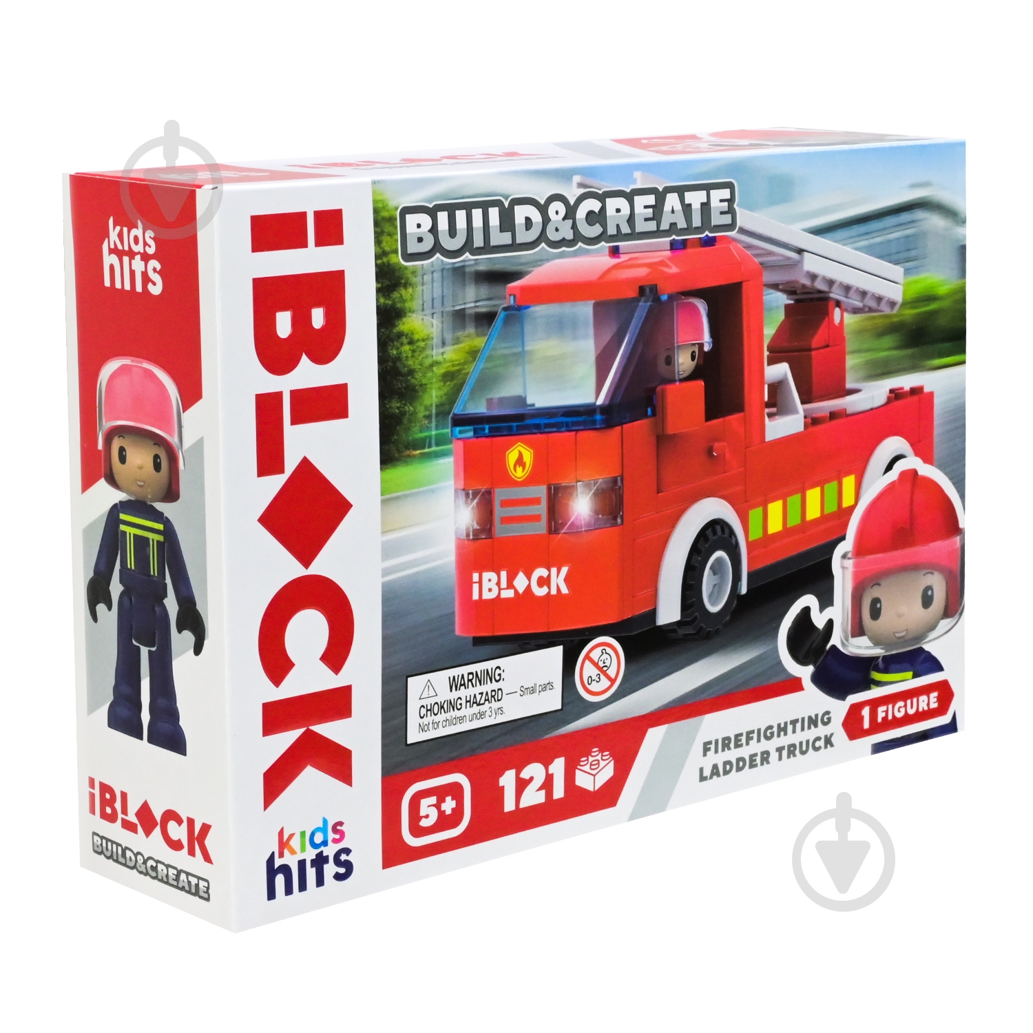 Конструктор Iblock FIRE 121 дет. KH43/001/1 - фото 3