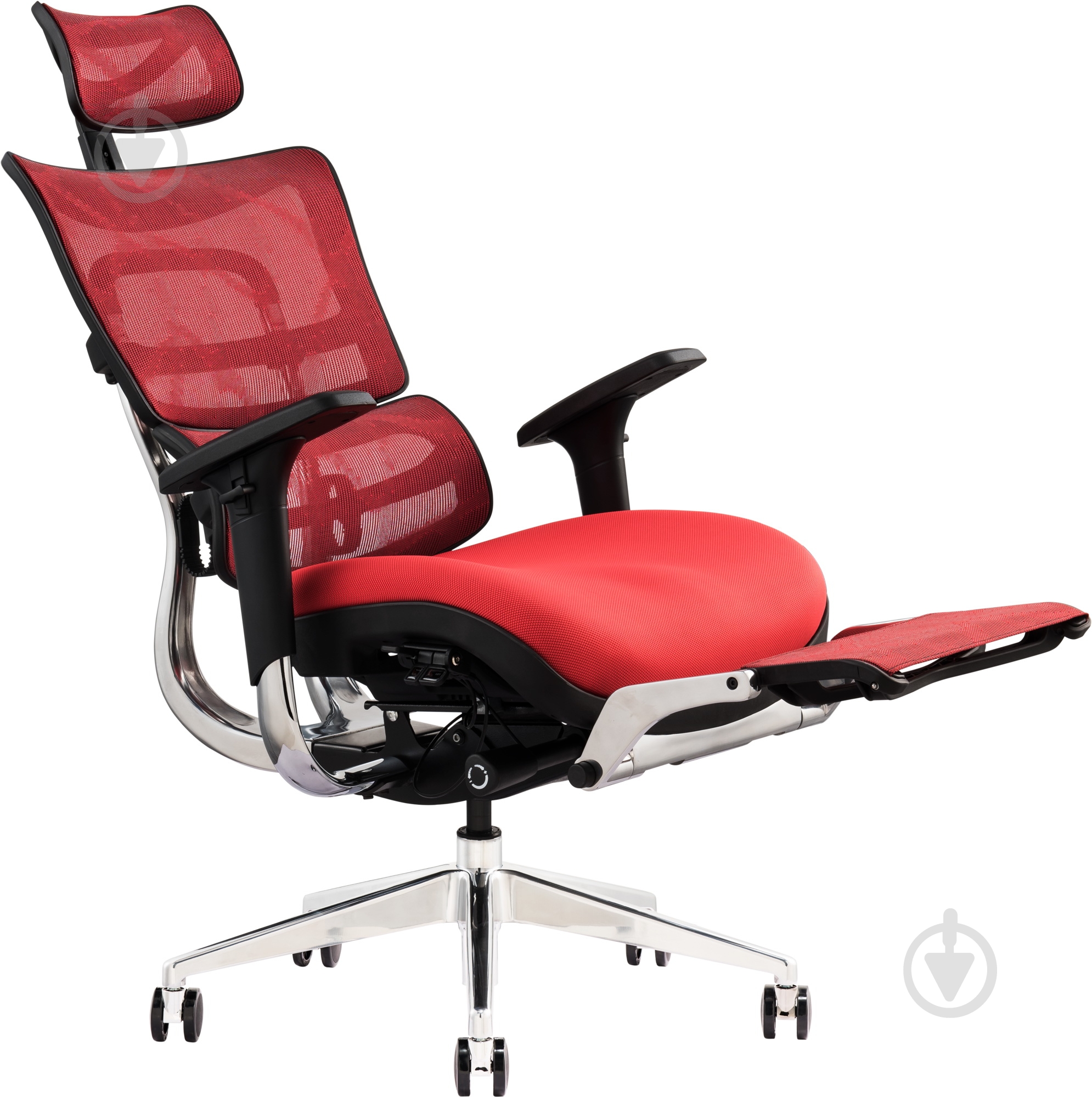 Кресло GT Racer X-802L красный - фото 4 Кресло GT Racer X-802L красный - фото 4