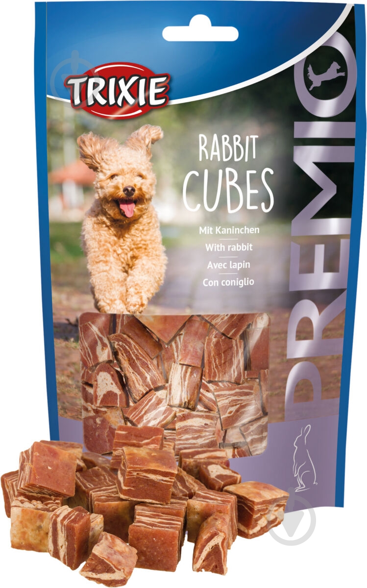 Лакомство Trixie PREMIO Rabbit Cubes 100 г (31545) - фото 4