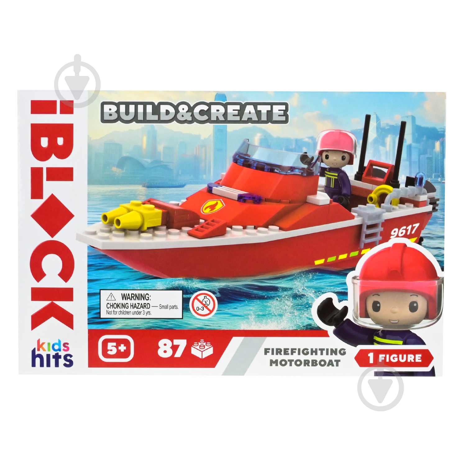 Конструктор Iblock FIRE 87 дет. KH43/001/4 - фото 2