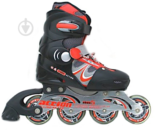 Роликові ковзани Extreme Motion EM-002_S р. 31-34 червоний - фото 1 Роликові ковзани Extreme Motion EM-002_S р. 31-34 червоний - фото 1